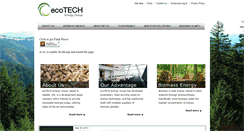 Desktop Screenshot of ecotechenergygroup.com